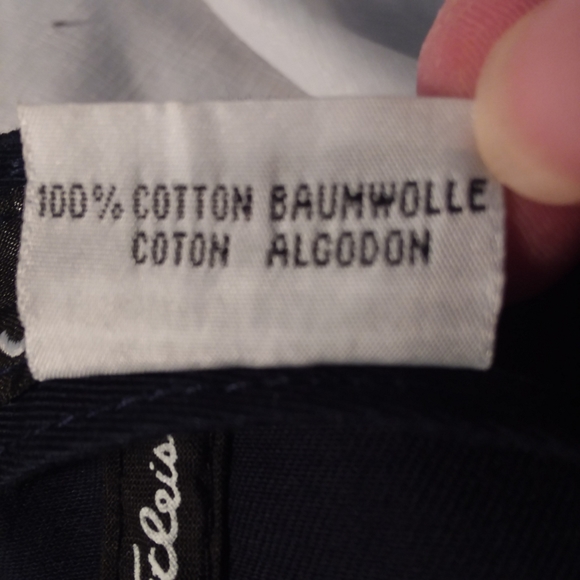 Titleist 156 Golf Baseball Cap Cotton Embroidered Dark Blue Strap Back Hat OSFM - Picture 12 of 15